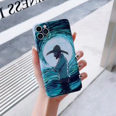 Estuche para PC con patrón de pintura al óle...