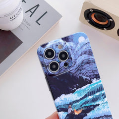 Estuche para PC con patrón de pintura al óle...