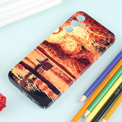 Estuche para PC con patrón de pintura al óle...