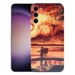 Estuche para PC con patrón de pintura al óle...