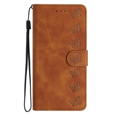 Estuche para teléfono de cuero con relieve d...