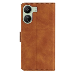Estuche para teléfono de cuero con relieve d...
