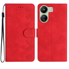 Estuche para teléfono de cuero con relieve d...