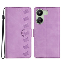Estuche para teléfono de cuero con relieve d...
