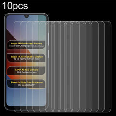 10pcs 0.26mm 9H 2.5D Película de vidrio temp...