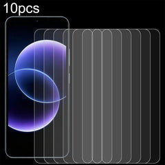10pcs 0.26mm 9H 2.5D Película de vidrio temp...