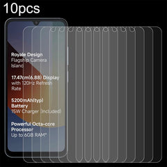 10pcs 0.26mm 9H 2.5D Película de vidrio temp...