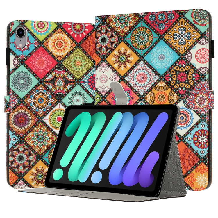 Funda para tableta inteligente de cuero pint...
