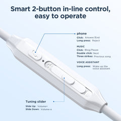 JOYRO0M JR-EW02 Auricular intrauditivo con c...