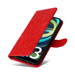 Estuche para teléfono de cuero con estampado...