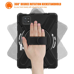 Funda híbrida de silicona para tableta con a...