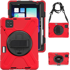 Funda híbrida de silicona para tableta con a...