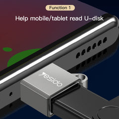 Adaptador de conector mini GS08 tipo C a USB 3.0 OTG