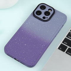 Funda de teléfono de silicona estrellada deg...