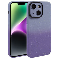 Funda de teléfono de silicona estrellada deg...