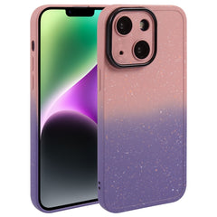 Funda de teléfono de silicona estrellada deg...