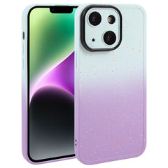 Funda de teléfono de silicona estrellada deg...