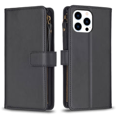 9 ranuras para tarjetas con cremallera, fund...