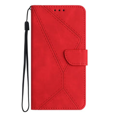 Funda de teléfono de cuero en relieve con co...