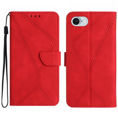Funda de teléfono de cuero en relieve con co...