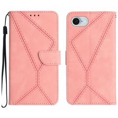 Funda de teléfono de cuero en relieve con co...