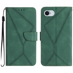 Funda de teléfono de cuero en relieve con co...