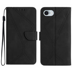 Funda de teléfono de cuero en relieve con co...