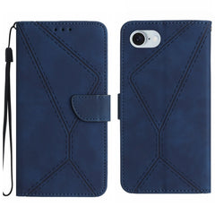 Funda de teléfono de cuero en relieve con co...