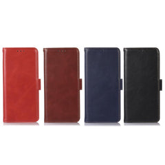 Estuche para teléfono de cuero de vaca con c...