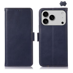 Estuche para teléfono de cuero de vaca con c...