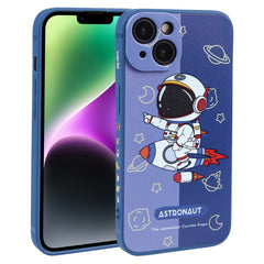 Caja del teléfono de TPU con patrón de astro...