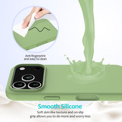 Caja del teléfono de silicona de color sólid...