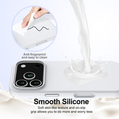 Caja del teléfono Magsafe de silicona a prue...