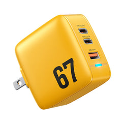 Cargador WK WP-U141 67W USB+Doble USB-C / Ty...