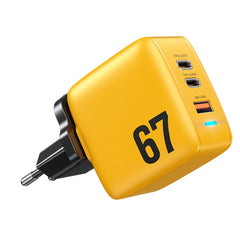 Cargador WK WP-U141 67W USB+Doble USB-C / Ty...