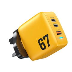 Cargador WK WP-U141 67W USB+Doble USB-C / Ty...