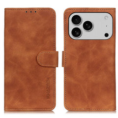 Estuche para teléfono de cuero con textura r...