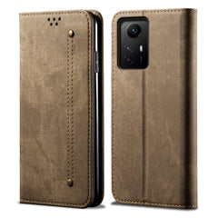 Estuche para teléfono de cuero con textura d...