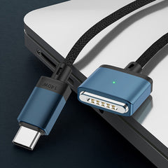 Cable de carga magnético de 140 W tipo C a M...