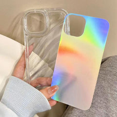 Estuche para teléfono TPU con ondas de lente...