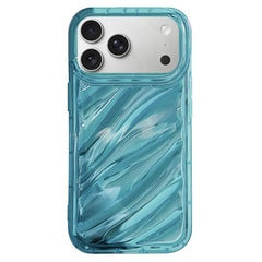 Estuche para teléfono TPU con ondas de lente...