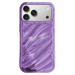 Estuche para teléfono TPU con ondas de lente...