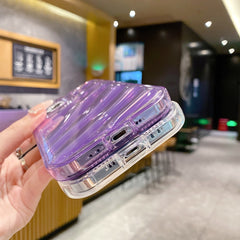 Estuche para teléfono TPU con ondas de lente...