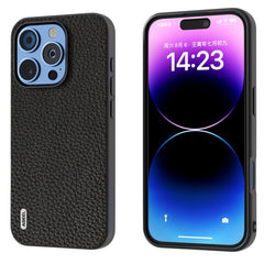 Funda para teléfono con textura de litchi de...