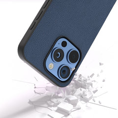 Funda para teléfono con textura Litchi de cu...