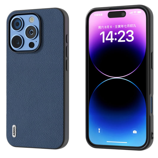 Funda para teléfono con textura Litchi de cu...