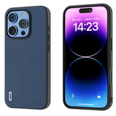 Funda para teléfono con textura Litchi de cu...