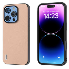 Funda para teléfono con textura Litchi de cu...