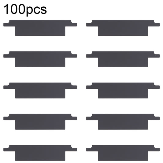 100 juego de pegatinas de tira adhesiva negr...