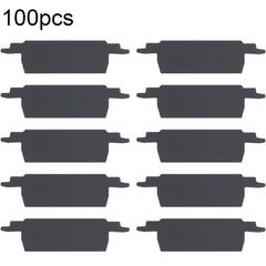 100 juego de pegatinas de tira adhesiva negr...